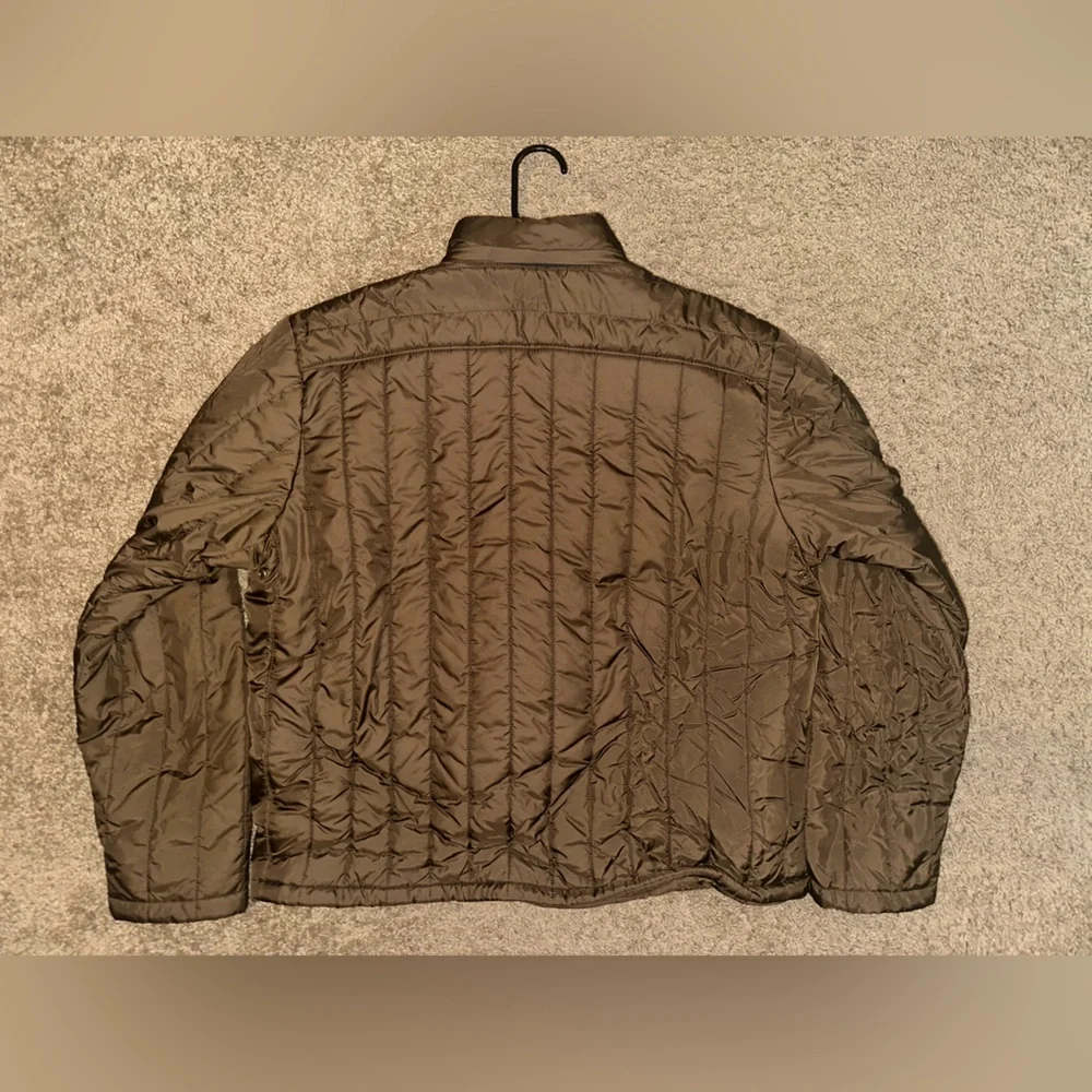 Vintage Polo by Ralph Lauren Quilted Puffer Jacket Brown 2000s‎ Outdoor Coat